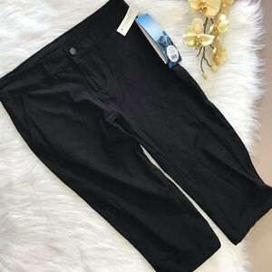 Women’s Active Hiking Cropped Pants‎ Size small black Iceburg